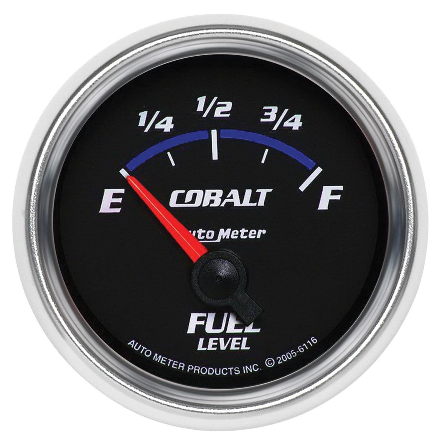 Autometer Cobalt 52mm 240 E/33 F SSE Fuel Level Gauge