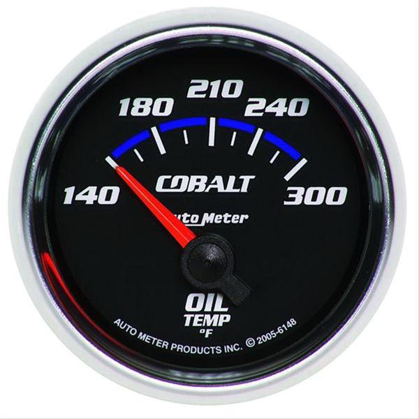Autometer Cobalt 52mm 60-170 deg. C Oil Temperature Gauge