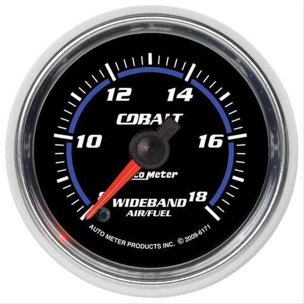Autometer Cobalt 52mm Wideband Analog Air/Fuel Ratio Gauge