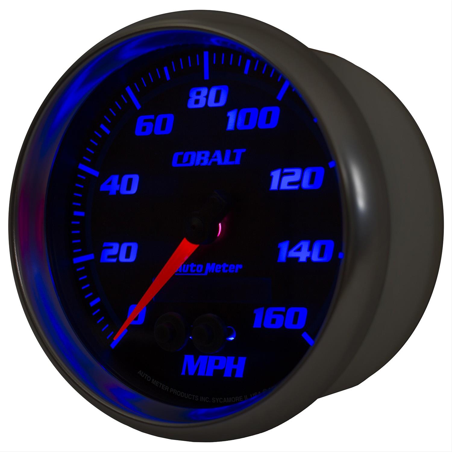 Autometer Cobalt 5in 0-140MPH In-Dash Electronic GPS Programmable Speedometer thumbnail 4