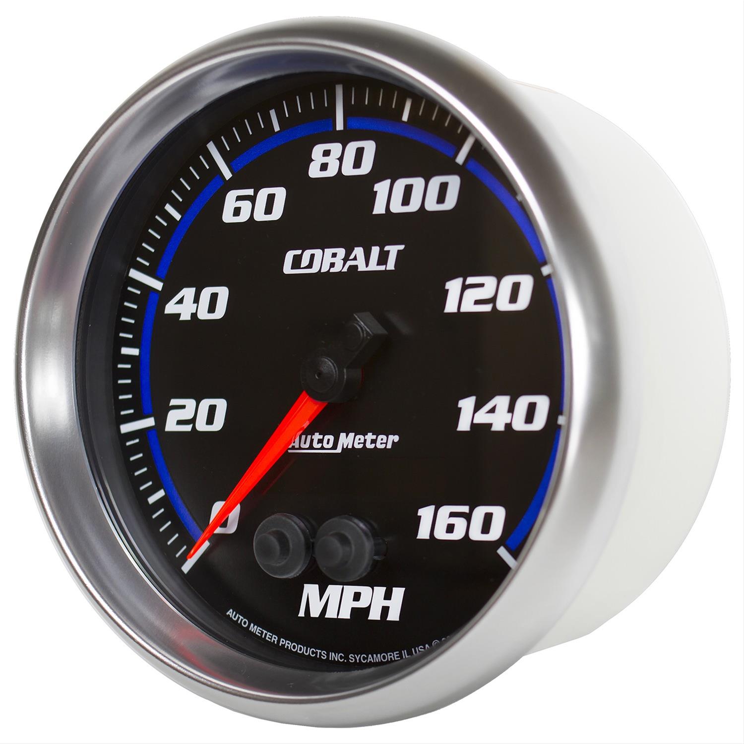Autometer Cobalt 5in 0-140MPH In-Dash Electronic GPS Programmable Speedometer thumbnail 2