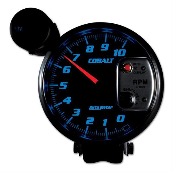 Autometer Cobalt 5 inch 10000 RPM Tachometer w/ Shift Light thumbnail 4
