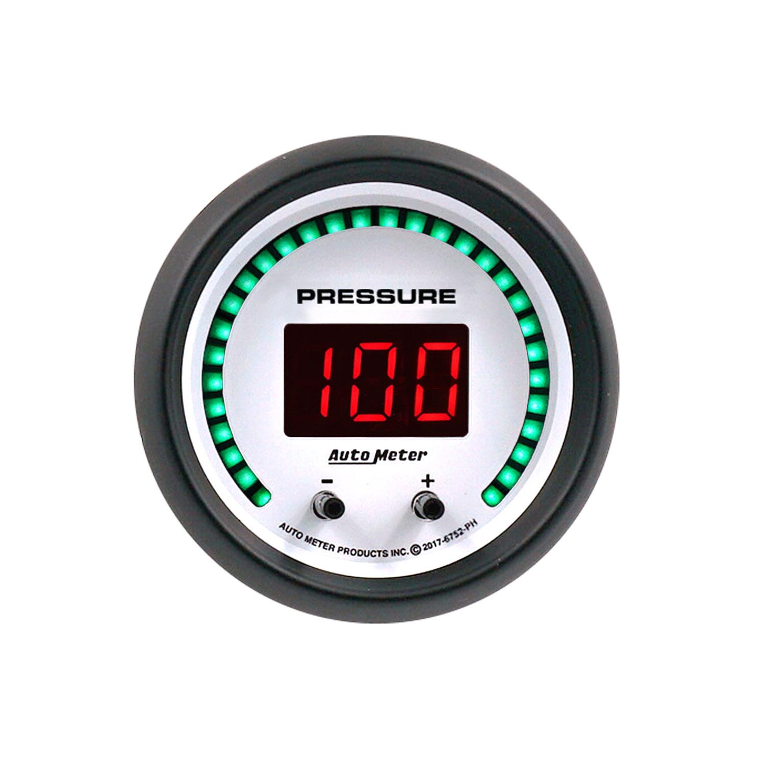 AutoMeter 6752PH AutoMeter Phantom Digital Gauges Summit Racing