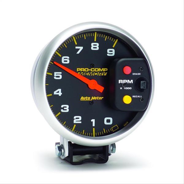 AutoMeter 6809 AutoMeter Memory Tachometers Summit Racing