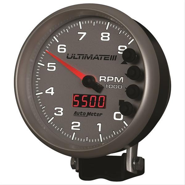 AutoMeter 6882 AutoMeter Ultimate III Tachometers | Summit Racing