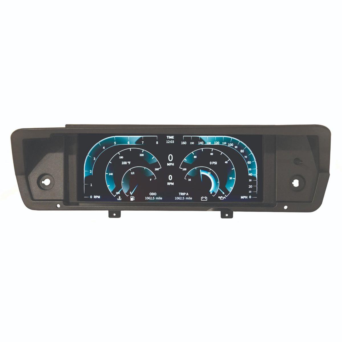 AutoMeter 72-76 Dodge/Plymouth A-Body InVision Direct Fit Digital Dash, Color LCD thumbnail 4
