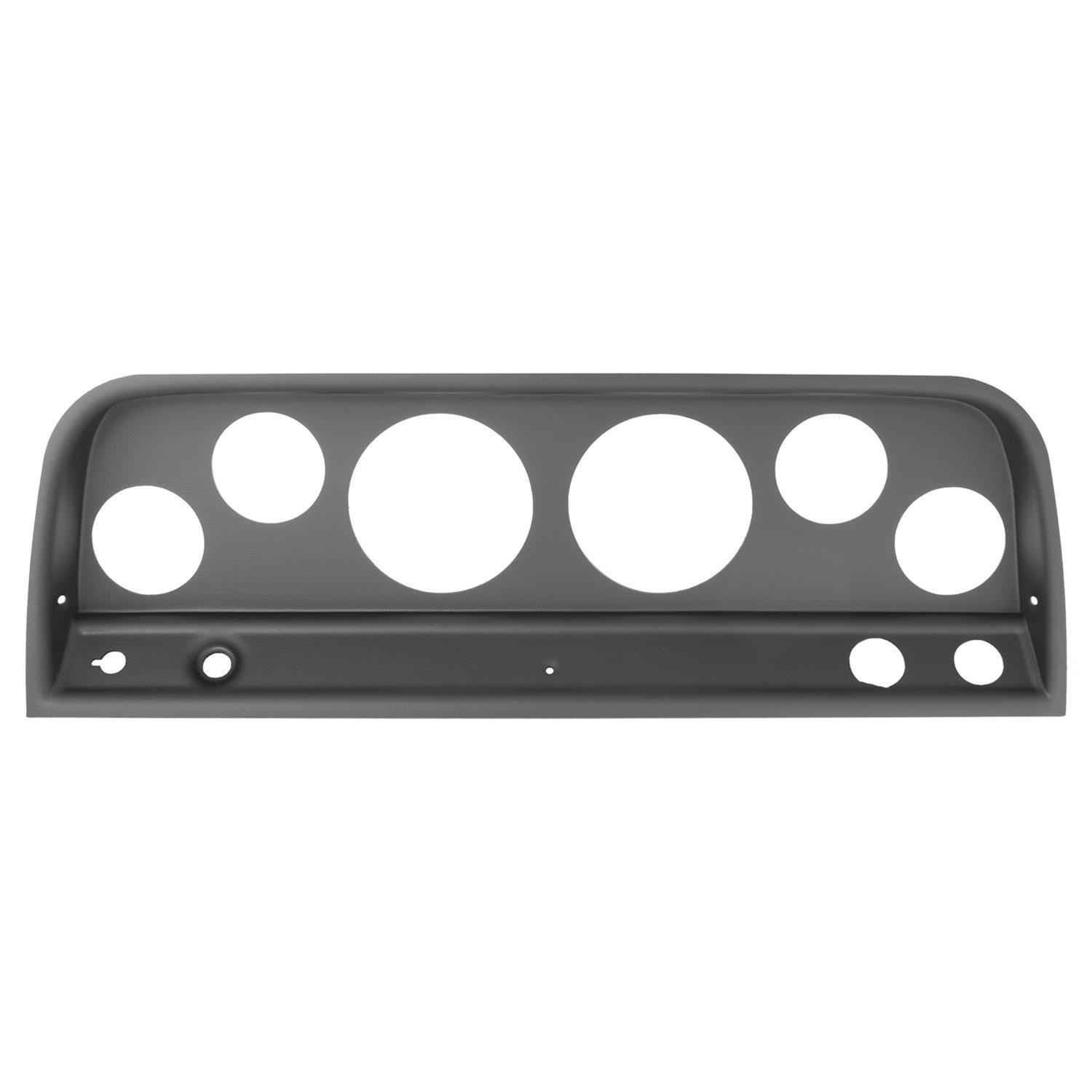 AutoMeter Chrono Series Gauge Kits 7015-CH Kit, Direct Fit Dash Kit, Analog, Black Face, White Numbers, White Pointer, Chevy, Kit thumbnail 7