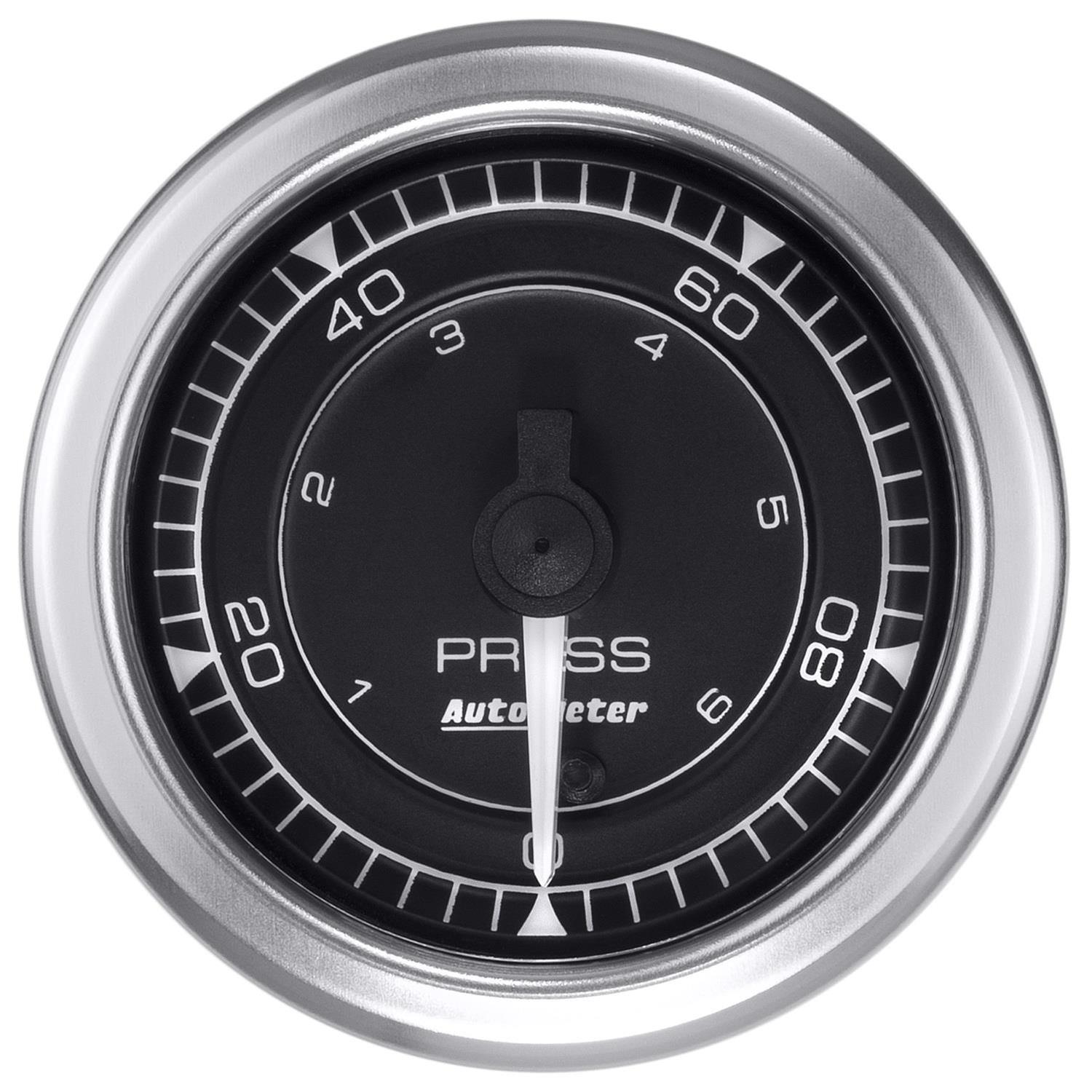AutoMeter Chrono Series Gauge Kits for 1961-1966 F-100, F-250, F-350 - 7017-CH Kit, Direct Fit Dash Kit, Analog, Black Face, White Numbers, White Pointer, Ford, Kit thumbnail 2
