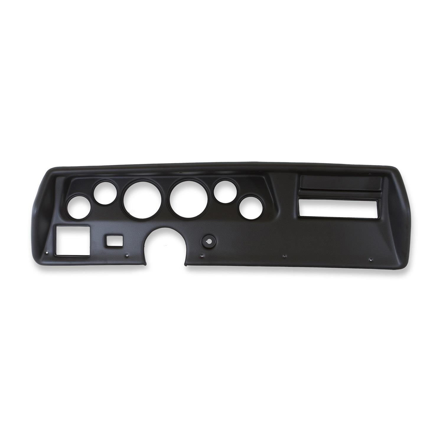 AutoMeter Chrono Series Dash Kits for 1970-1972 CHEVELLE, EL CAMINO, MONTE CARLO - 7025-CH Gauges, Series, Analog, Tachometer, Speedometer, Fuel Level, Oil Pressure, Water Temperature, Volts, Chevrolet, Kit thumbnail 8