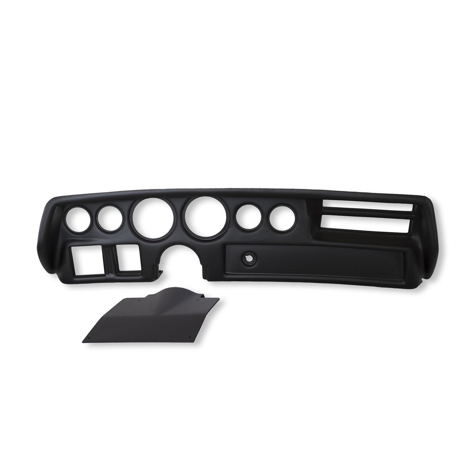 AutoMeter Chrono Series Dash Kits for 1970-1972 CHEVELLE, EL CAMINO - 7026-CH Gauges, Series, Analog, Tachometer, Speedometer, Fuel Level, Oil Pressure, Water Temperature, Volts, Chevrolet, Kit thumbnail 8