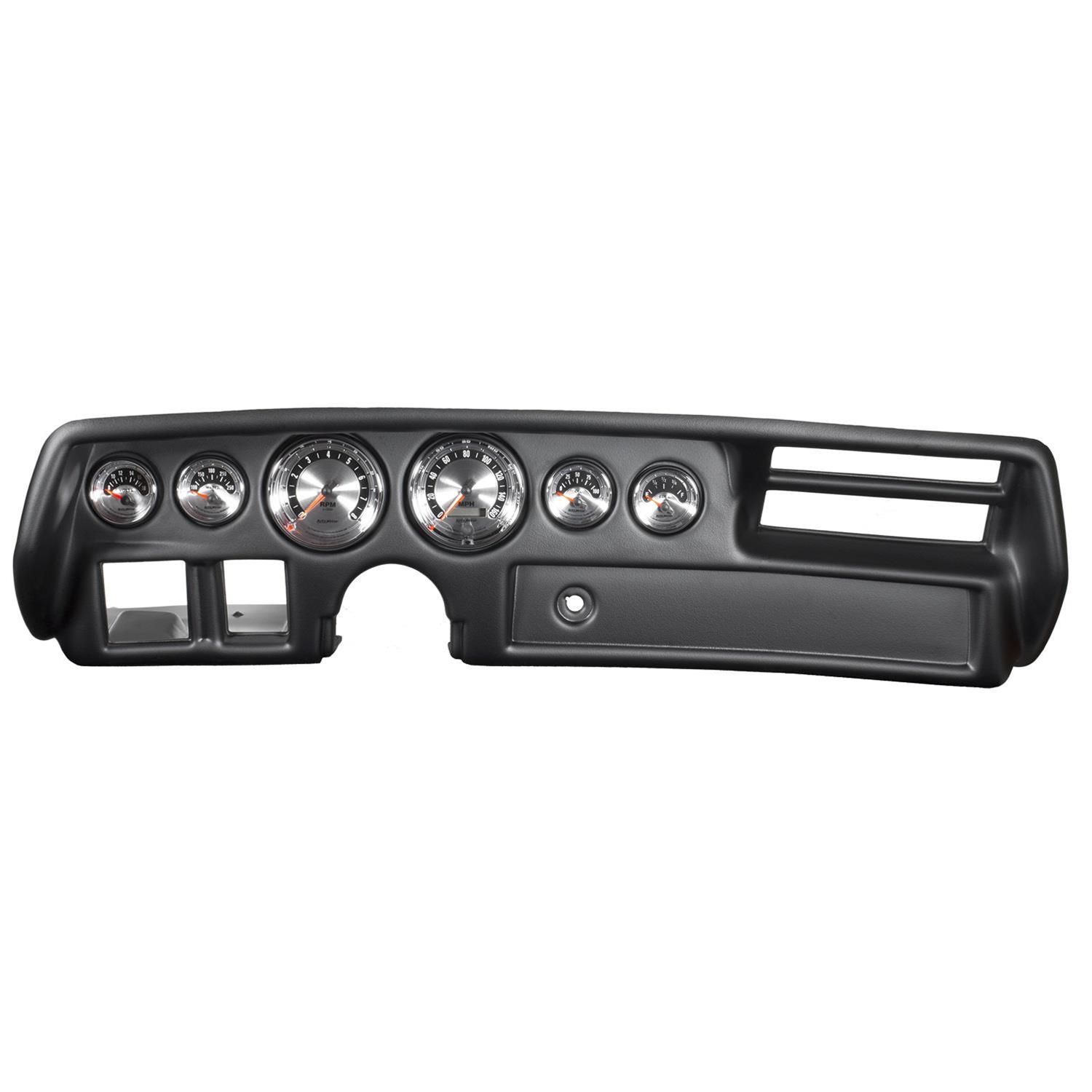 Autometer American Muscle Gauge Kit 6 Pc Chevelle/Malibu 70-72 Tach/Mph/Fuel/Oilp/Wtmp/Volt thumbnail 9