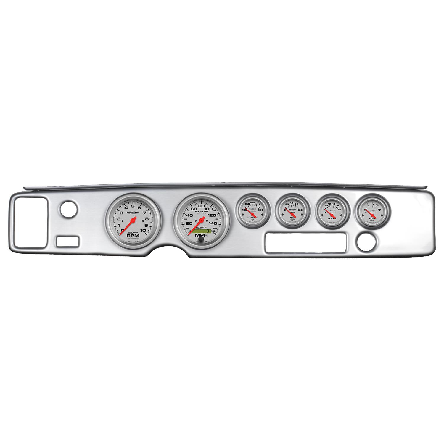 Autometer Ultra-Lite 70-81 Firebird Dash Kit 6pc Tach / MPH / Fuel / Oil / WTMP / Volt thumbnail 6