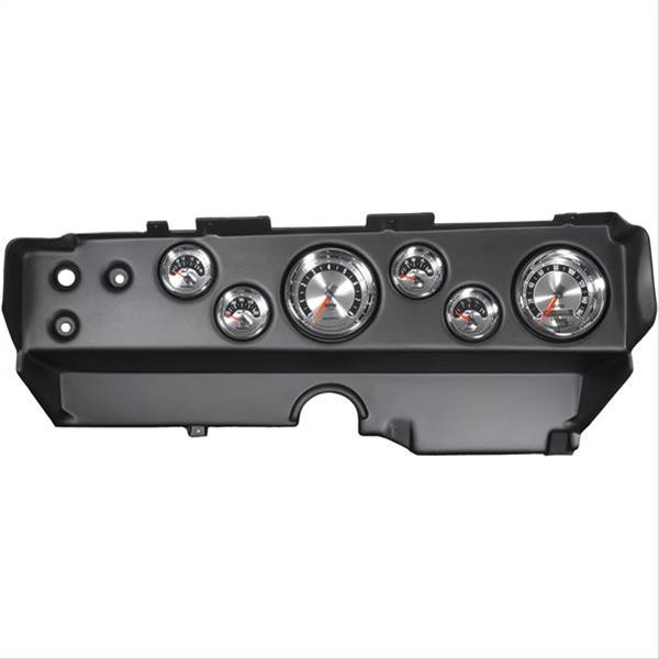 Autometer American Muscle Gauge Kit 6 Pc Ebody/Cuda/Challenger 70-74 Tach/Mph/Fuel/Oilp/Wtmp/Volt thumbnail 3