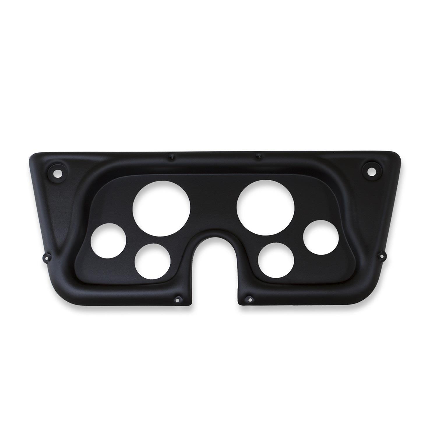 AutoMeter Chrono Series Gauge Kits 7032-CH Kit, Direct Fit Dash Kit, Analog, Black Face, White Numbers, White Pointer, Chevy, Kit thumbnail 7