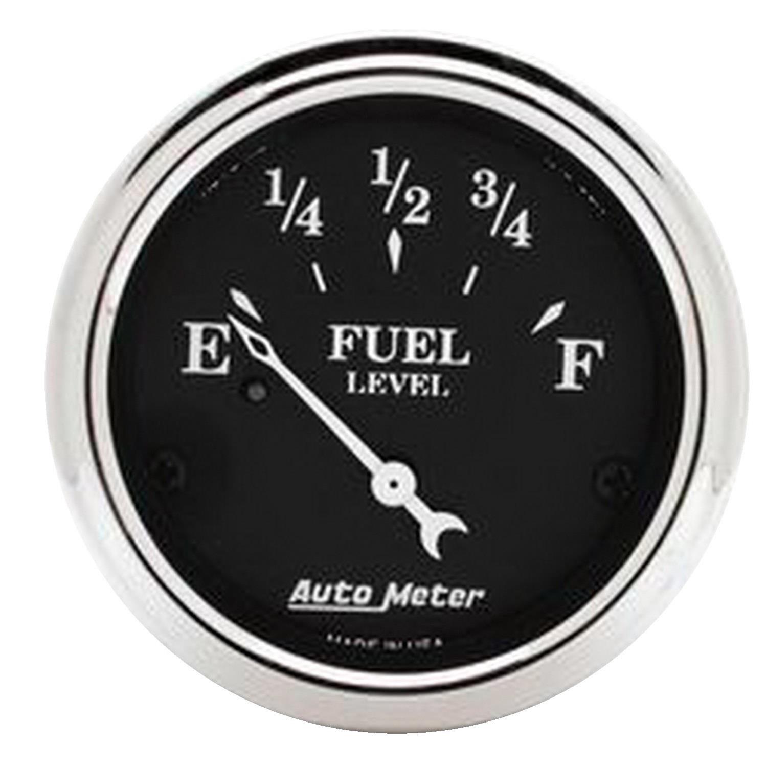 AutoMeter Old Tyme Black Series Instrument Clusters 7046-OTB Cluster, Series, Analog, Speedometer, Water Temperature, Fuel Level, Voltmeter, Face, Polished Panel, Ford, Kit thumbnail 6