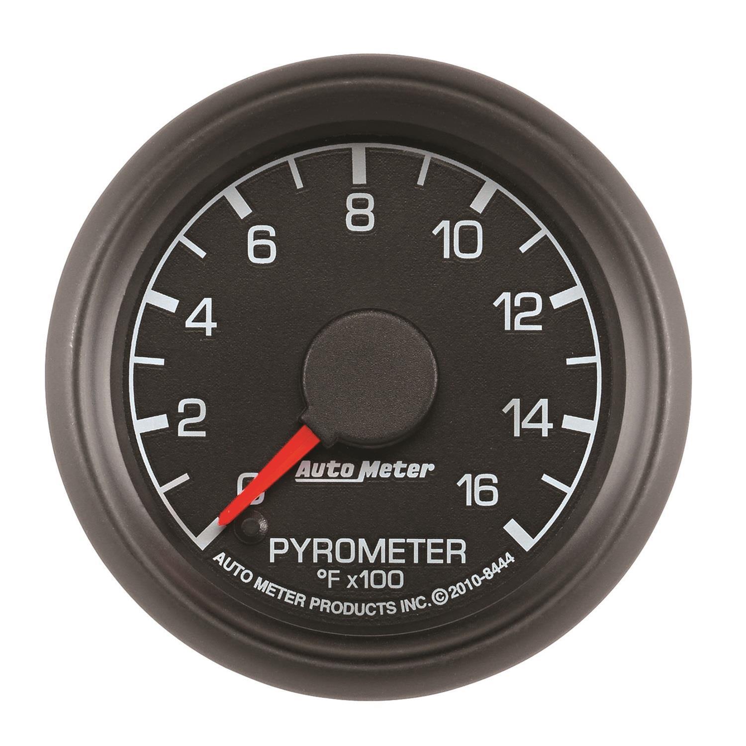 Autometer 99-07 Ford Powerstroke/SD Black Dual A-Pillar Gauge Kit thumbnail 2