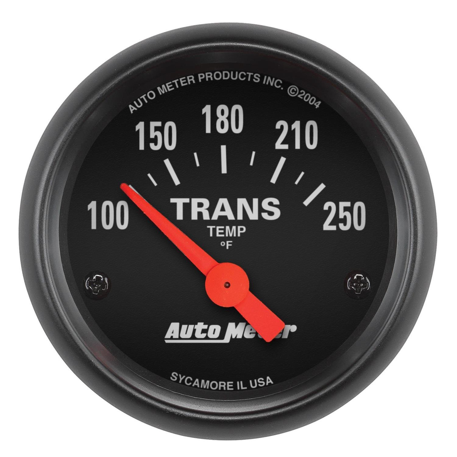 AutoMeter Diesel Gauge Kit A-Pillar Gm 99-07 Trans Temp 250 Deg. F Z Series thumbnail 2