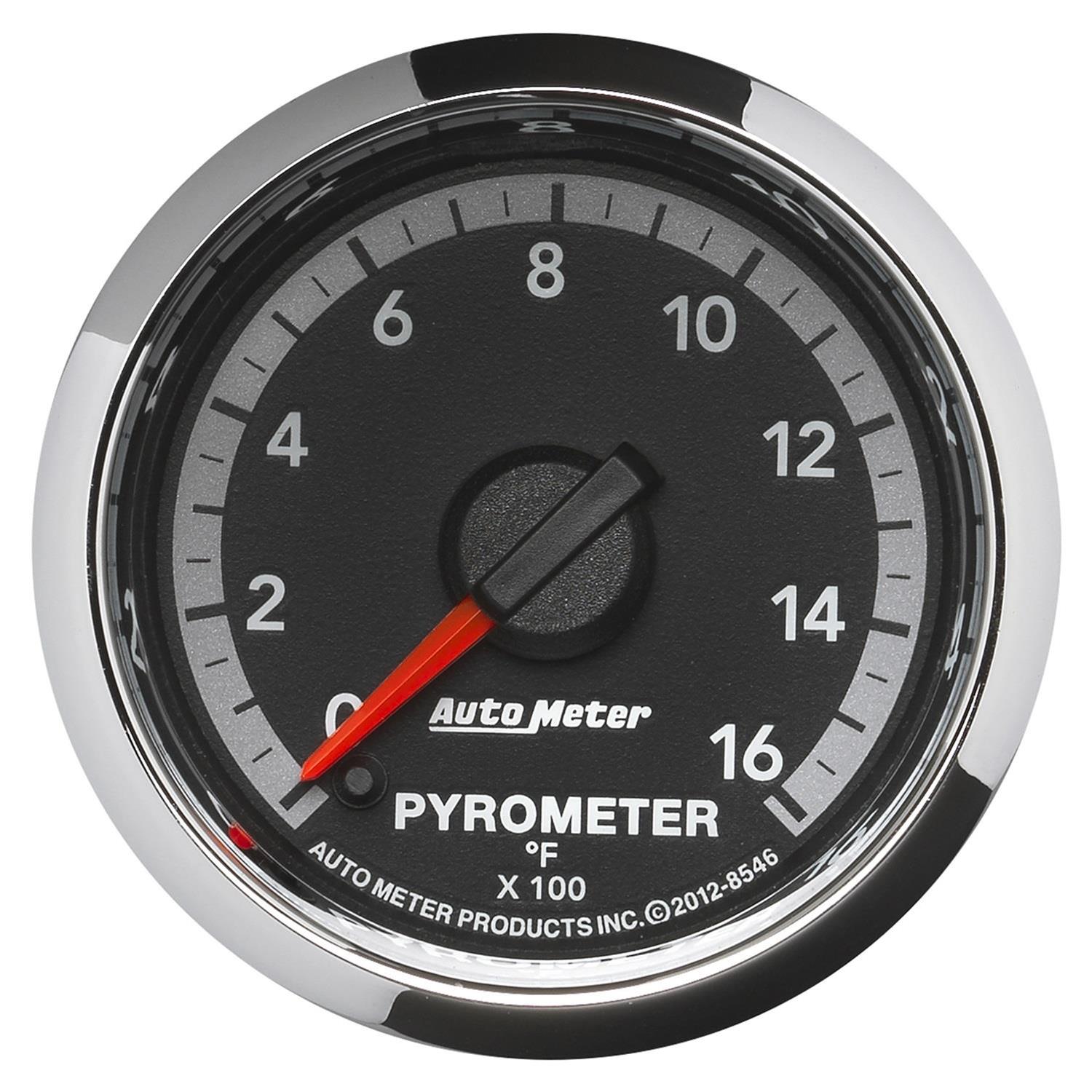 Autometer 10-12 Dodge Ram Gen4 Factory Match Triple Pillar Gauge Kit thumbnail 2