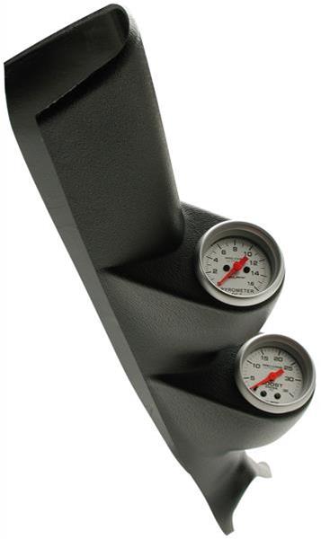 Autometer 00-06 Chevy Duramax/Silverado Black Dual Pillar Ultra-Lite Gauge Kit thumbnail 5