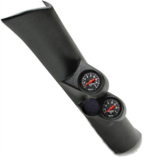 AutoMeter Diesel Gauge Kit A-Pillar W/Spkr Ram 98-02 Boost/Egt 35PSI/1600 Deg. F Z Series thumbnail 4
