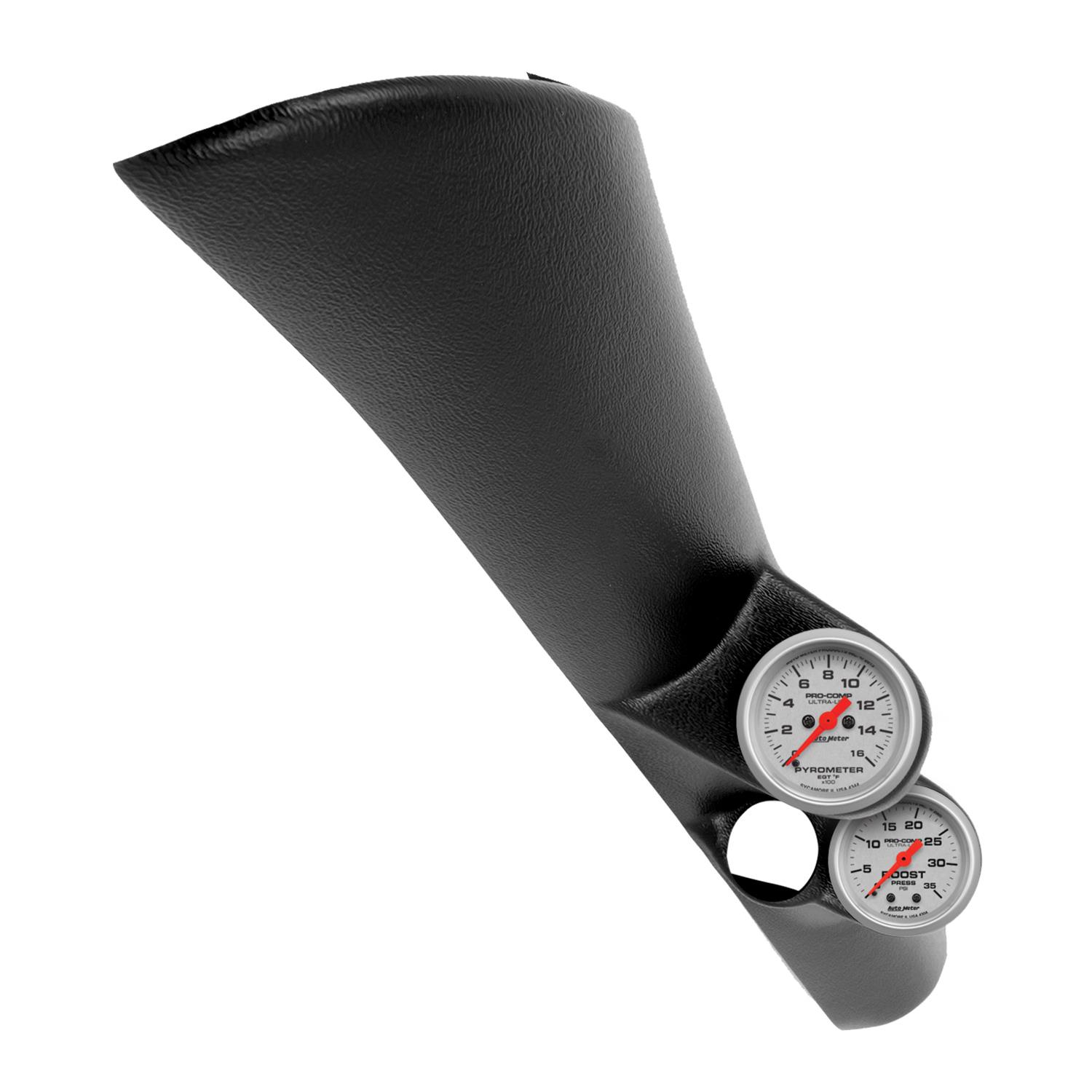 AutoMeter Dsl Gauge Kit A-Pillar W/Spkr Ram 98-02 Boost/Egt 35PSI/1600 Deg. F Ultra-Lite thumbnail 3