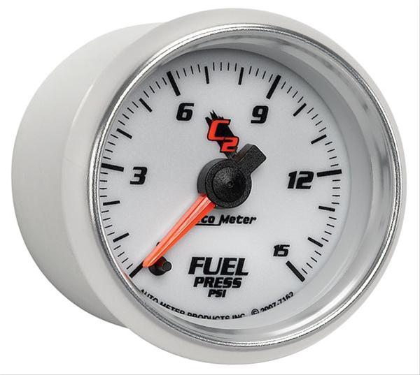 AutoMeter Gauge Fuel Pressure 2-1/16in. 15PSI Digital Stepper Motor C2 thumbnail 5