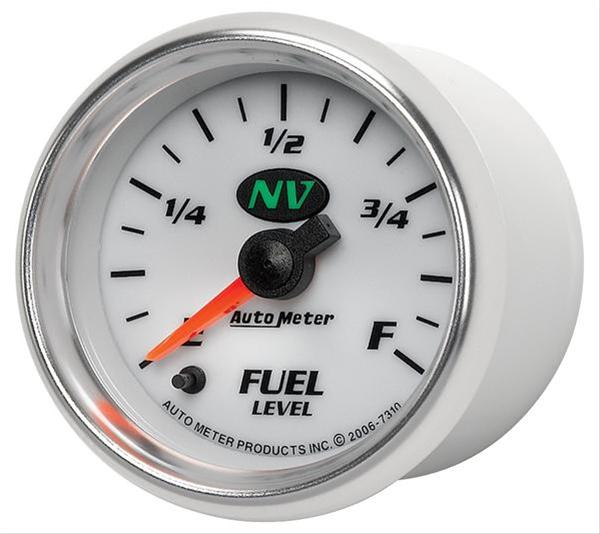 AutoMeter Gauge Fuel Level 2-1/16in. 0-280 Ohm Programmable NV thumbnail 6