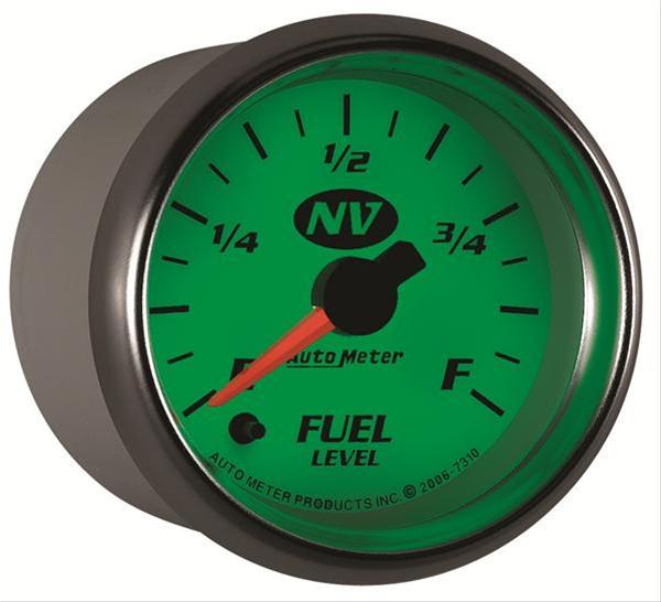 AutoMeter Gauge Fuel Level 2-1/16in. 0-280 Ohm Programmable NV thumbnail 4