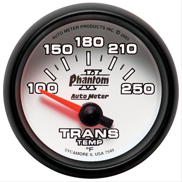 AutoMeter 7549 AutoMeter Phantom II Analog Gauges Summit Racing