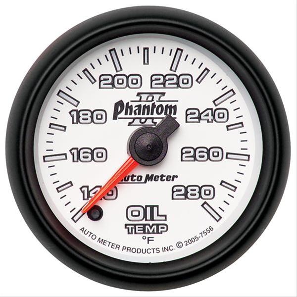 AutoMeter 7556 AutoMeter Phantom II Analog Gauges | Summit Racing