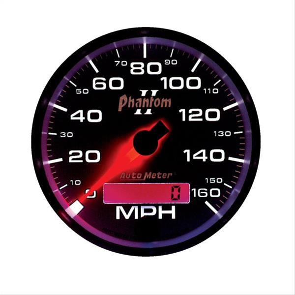 AutoMeter 7588 AutoMeter Phantom II Speedometers Summit Racing