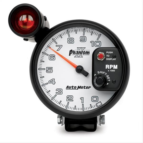 AutoMeter 7599 AutoMeter Phantom II Tachometers | Summit Racing