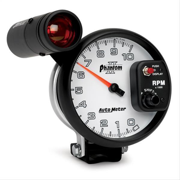 AutoMeter 7599 AutoMeter Phantom II Tachometers | Summit Racing