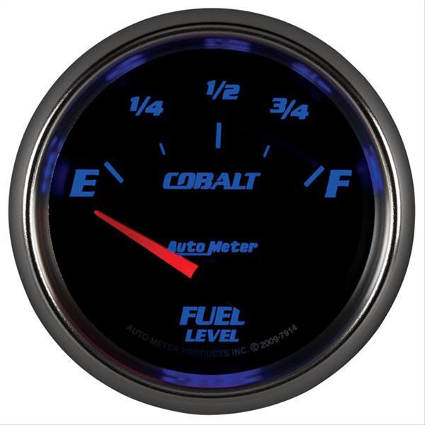 Autometer Cobalt 66.7mm 0-90 ohms Fuel Level Gauge thumbnail 2