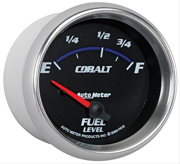 AutoMeter Gauge Fuel Level 2-5/8in. 73 Ohm(e) to 10 Ohm(f) Elec Cobalt thumbnail 4