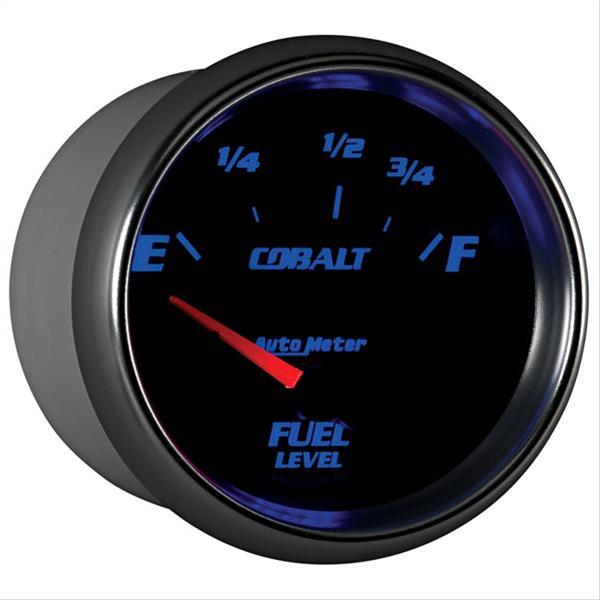 AutoMeter Gauge Fuel Level 2-5/8in. 73 Ohm(e) to 10 Ohm(f) Elec Cobalt thumbnail 3