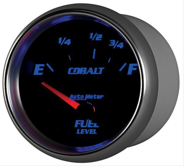AutoMeter Gauge Fuel Level 2-5/8in. 73 Ohm(e) to 10 Ohm(f) Elec Cobalt thumbnail 6