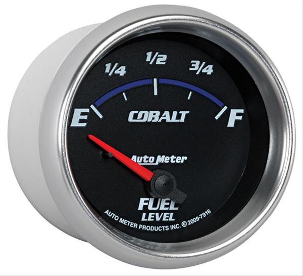 Autometer Cobalt 66.7mm 240-33 ohms Short Sweep Electronic Fuel Level Gauge thumbnail 3