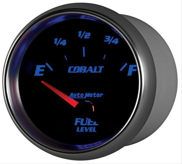 Autometer Cobalt 66.7mm 240-33 ohms Short Sweep Electronic Fuel Level Gauge thumbnail 6