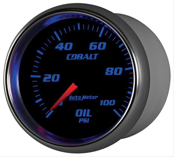 Autometer Cobalt 66mm 0-100 PSI Oil Pressure Gauge thumbnail 6