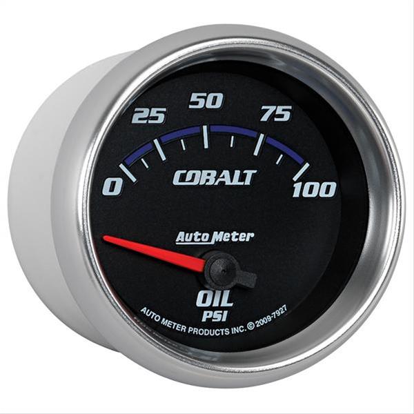 Autometer Cobalt 66.7mm 0-100 PSI Oil Pressure Gauge thumbnail 2
