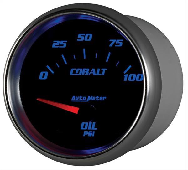 Autometer Cobalt 66.7mm 0-100 PSI Oil Pressure Gauge thumbnail 6
