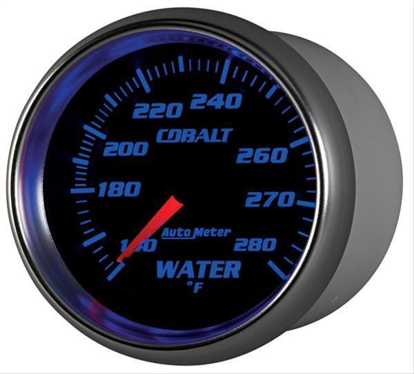 Autometer Cobalt 66.7mm 140-280 degree F. Water Temperature Gauge thumbnail 6