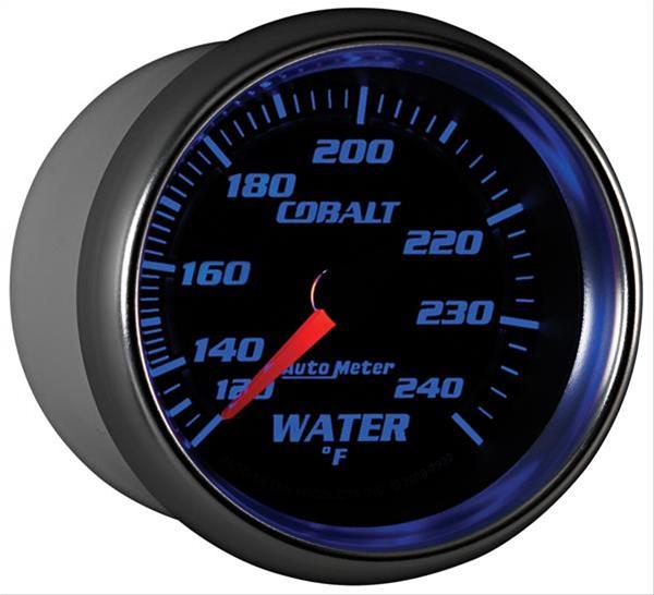 Autometer Cobalt 66mm 120-240 Degree F Mechanical Water Temperature Gauge thumbnail 4