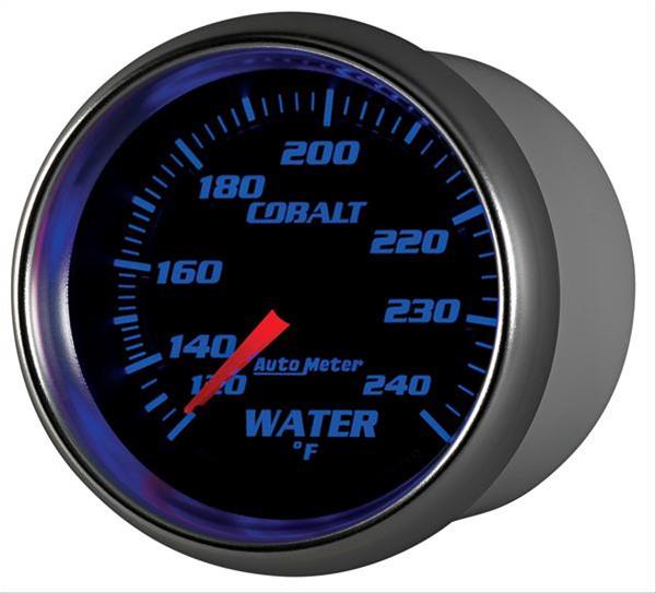 Autometer Cobalt 66mm 120-240 Degree F Mechanical Water Temperature Gauge thumbnail 6