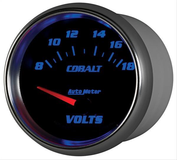 AutoMeter Gauge Voltmeter 2-5/8in. 18V Electric Cobalt thumbnail 6