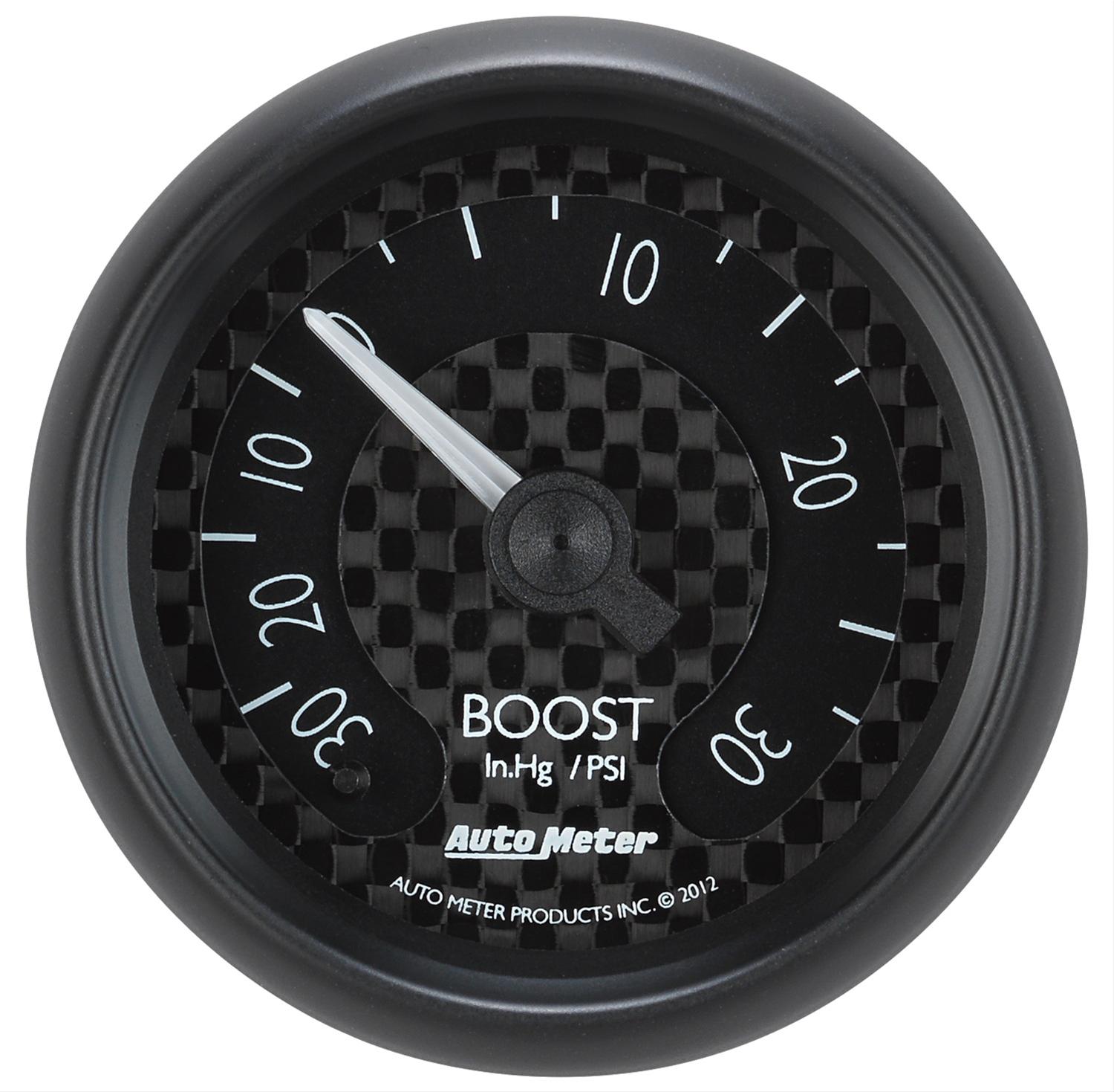AutoMeter 8003 AutoMeter GT Series Analog Gauges Summit Racing