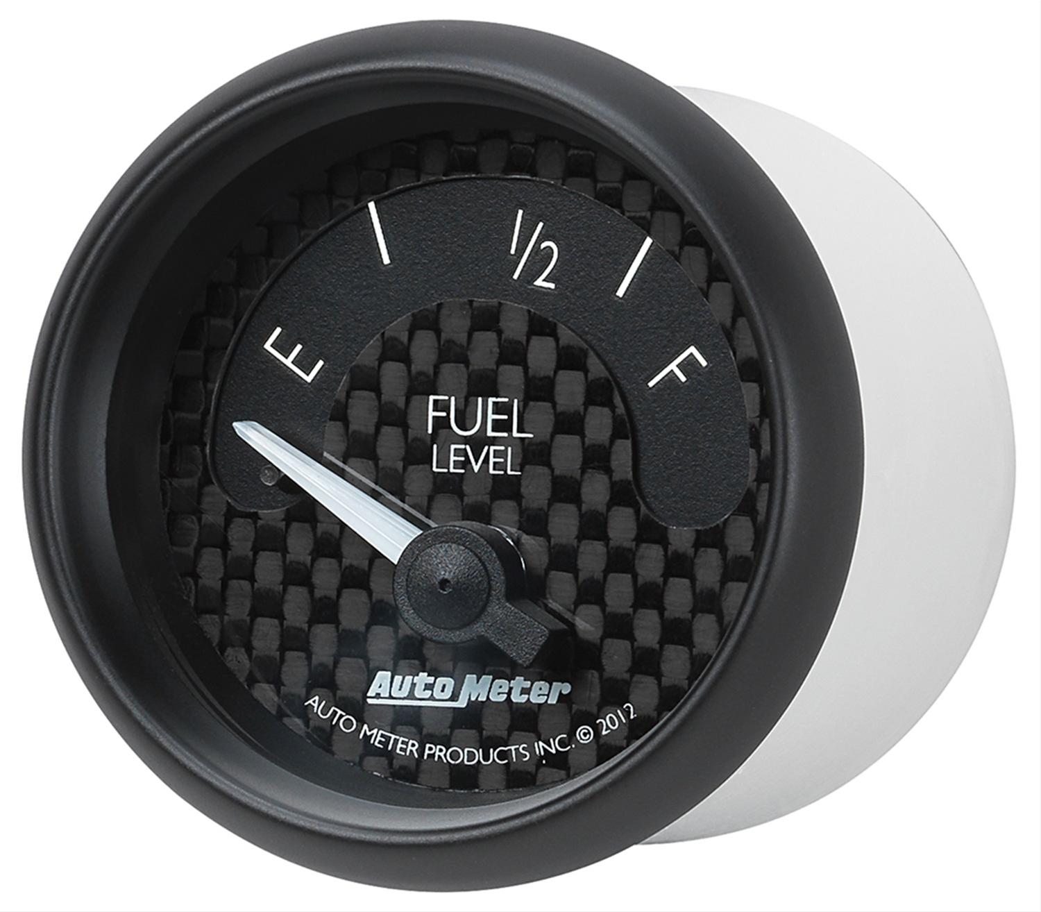 Autometer GT Series 52mm Short Sweep Electronic 73-10 ohms Fuel Level (For most Ford and Chrysler) thumbnail 5