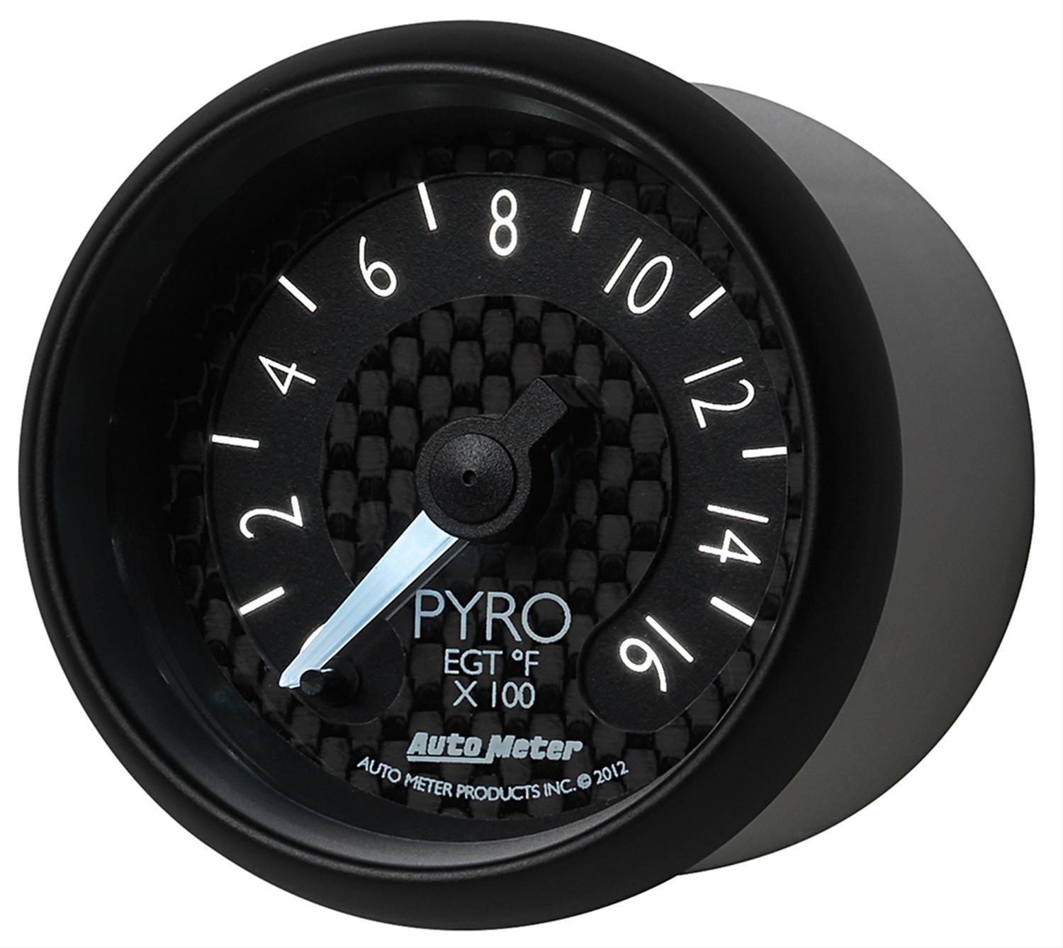 AutoMeter 8044 AutoMeter GT Series Analog Gauges Summit Racing