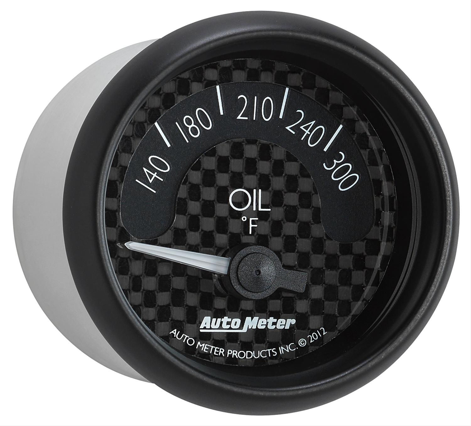 Autometer GT Series 52mm Short Sweep Electronic 140-300 Deg F Oil Temperature thumbnail 3